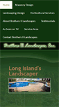 Mobile Screenshot of bros2landscapes.com